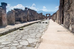 Pompéi, voie romaine 